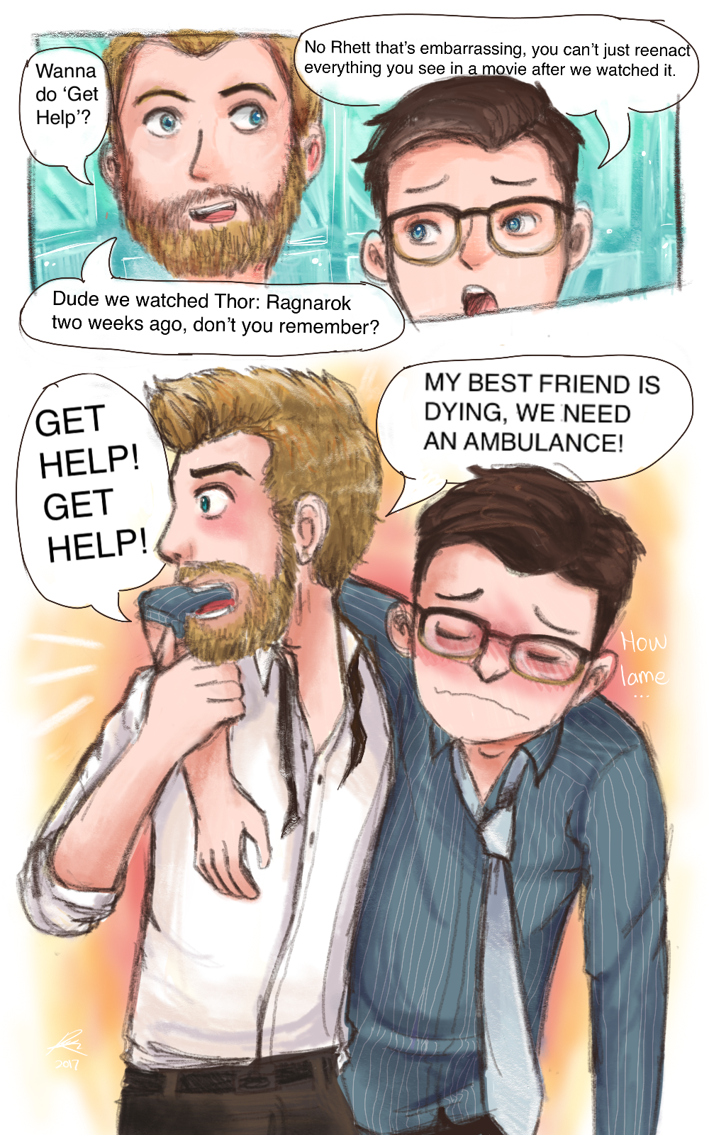 RnL - Get Help! by Chocoreaper