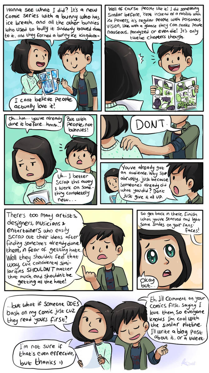 Similar ideas shouldn't stop you from creating by Chocoreaper
