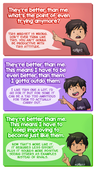For when your inferiority complex kicks in by Chocoreaper
