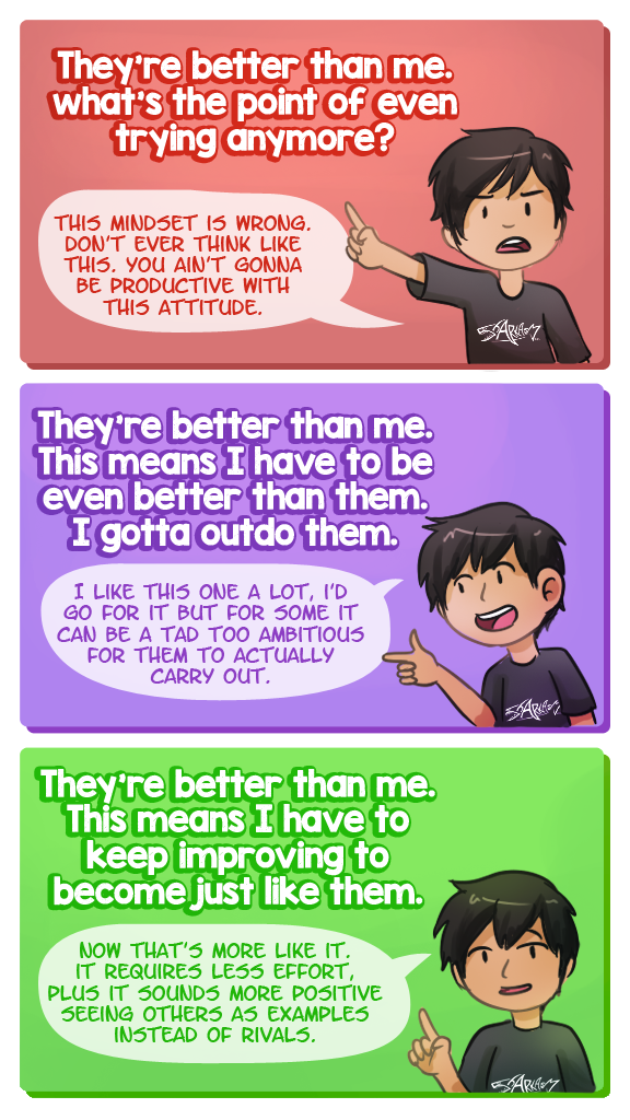 For when your inferiority complex kicks in by Chocoreaper