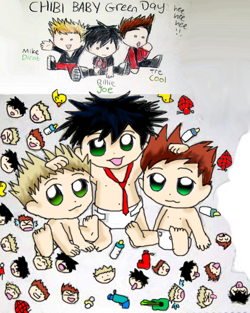CHIBI BABY GREEN DAY 2 by Chocoreaper on DeviantArt CHIBI BABY GREEN DAY 2 by Chocoreaper on DeviantArt