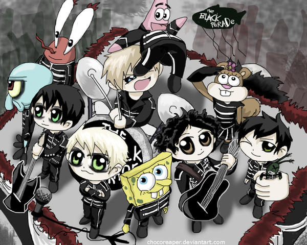 Spongebob MCR BlackParade