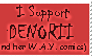 I Support Denorii stamp