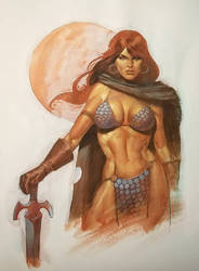 Red Sonja (by Ariel OLIVETTI)