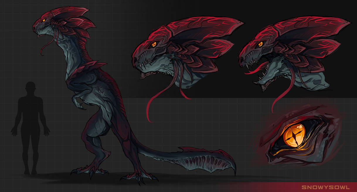 Creature design No. 4 by Snowysowl on DeviantArt
