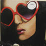 heart shaped glasses