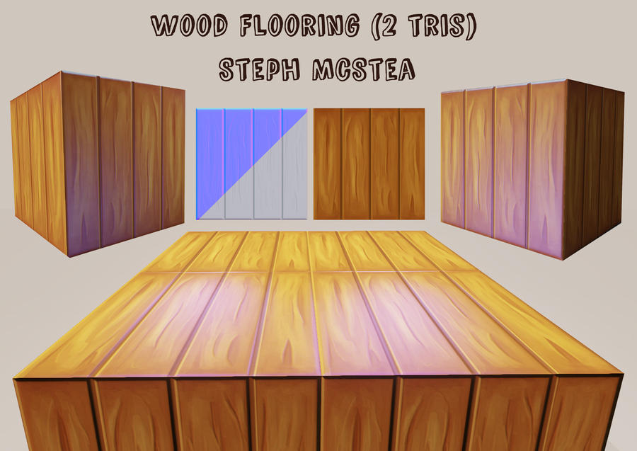 Wooden Floor Box