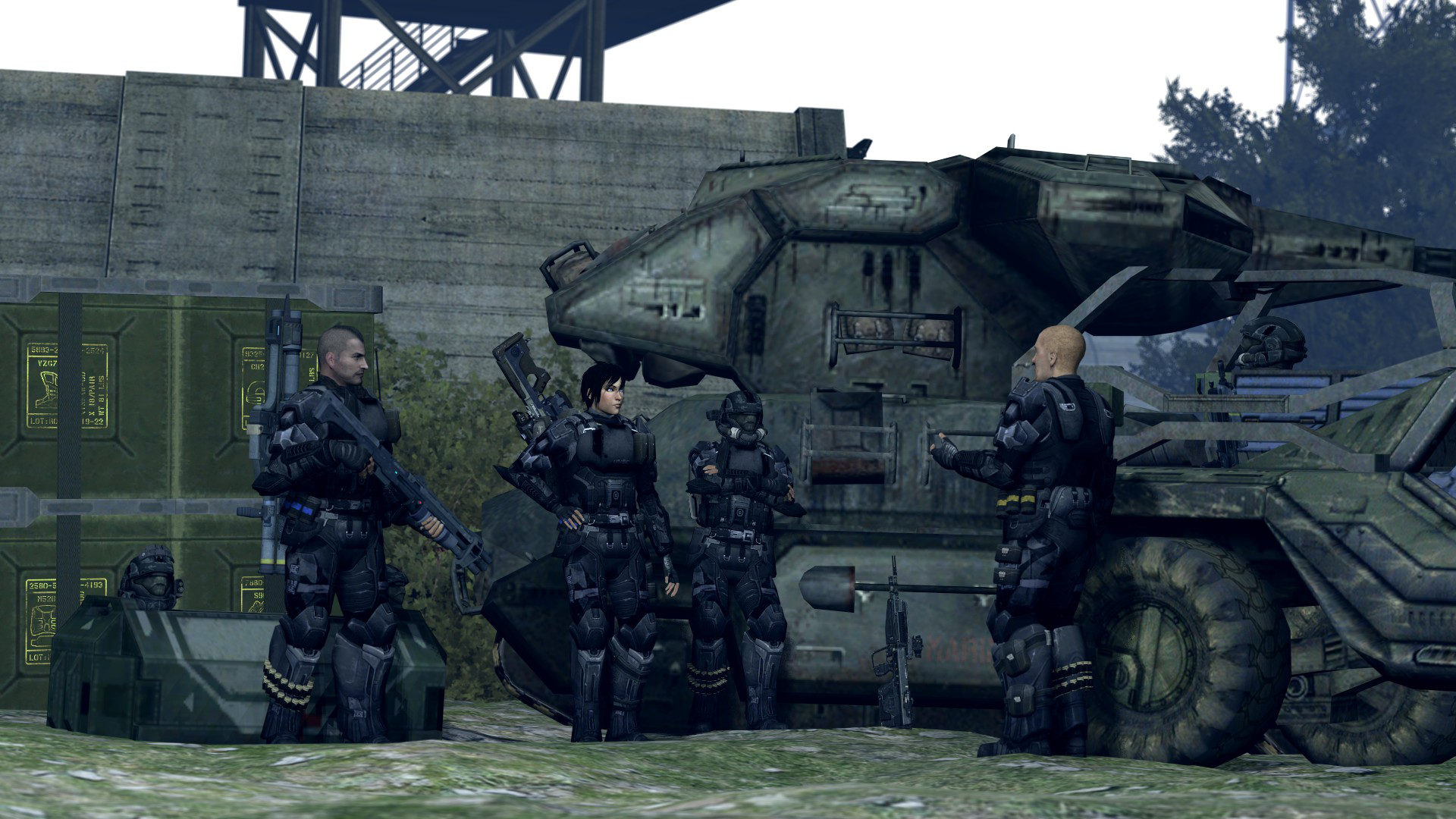 ODST Squad preparation