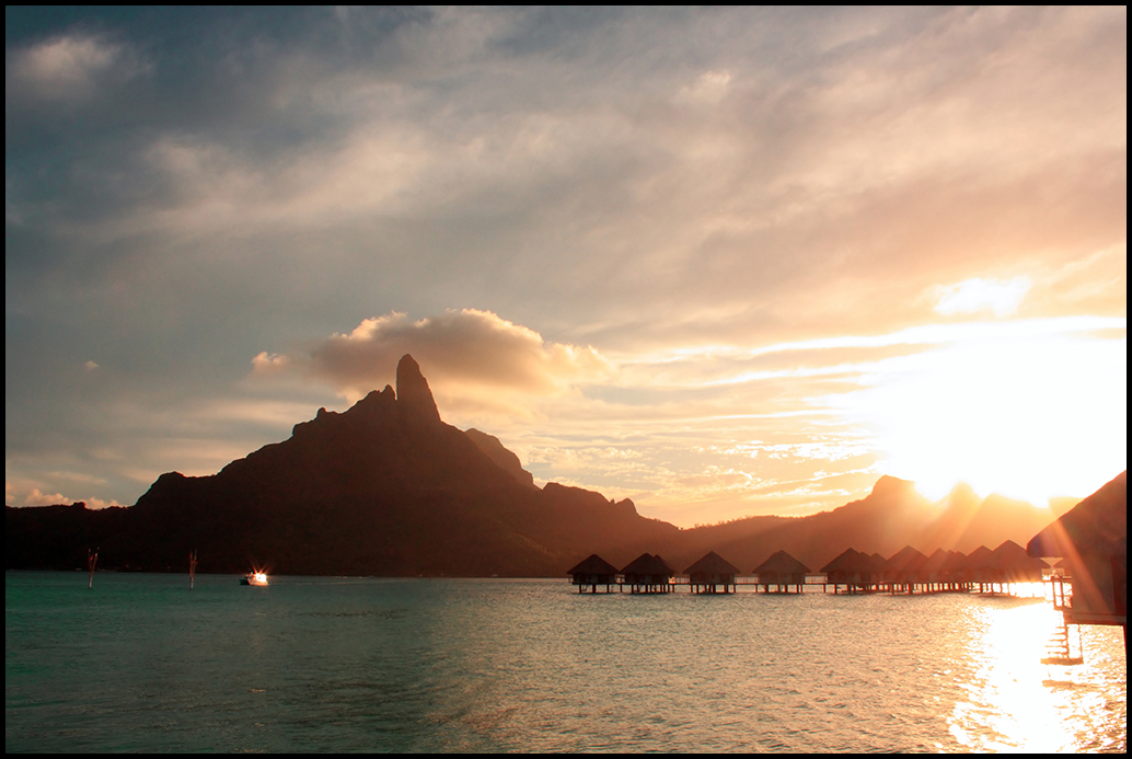 Bora Bora sunset