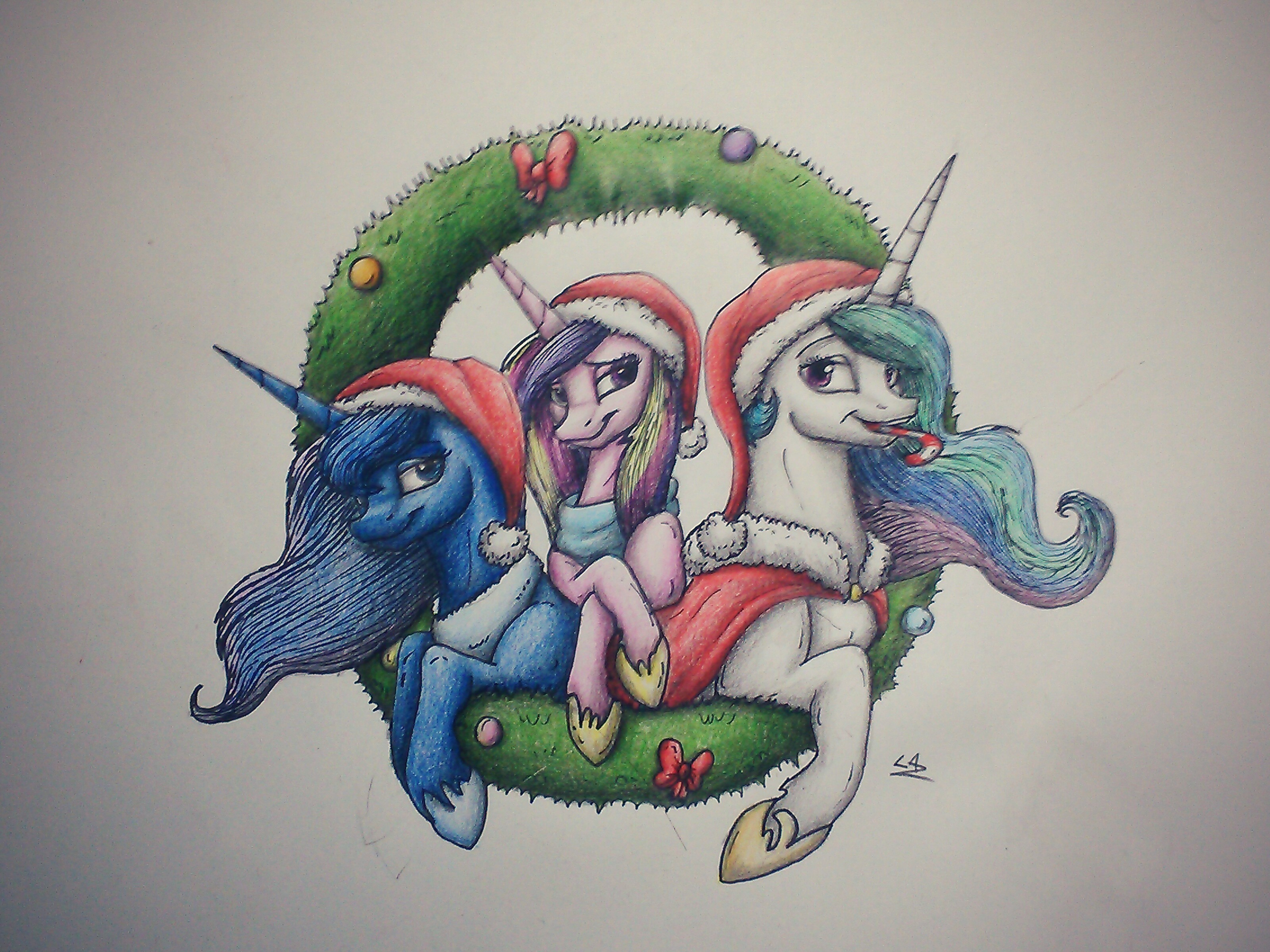 Advent Calendar: 24- Celestia, Luna and Cadence