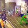 Somepony new at the Gym (Contest Entry)