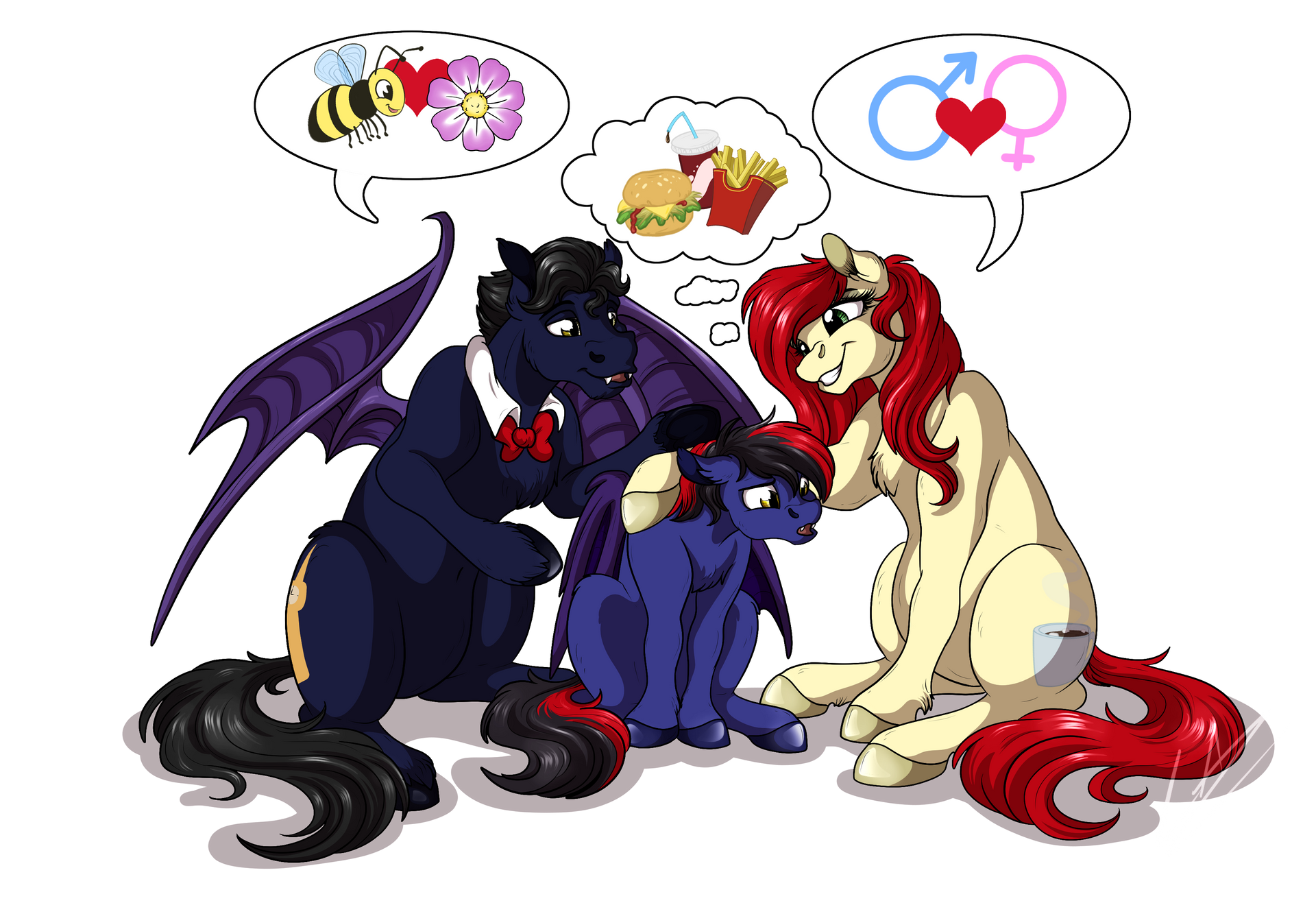 :COMM: Where Little Ponies come from by LupiArts