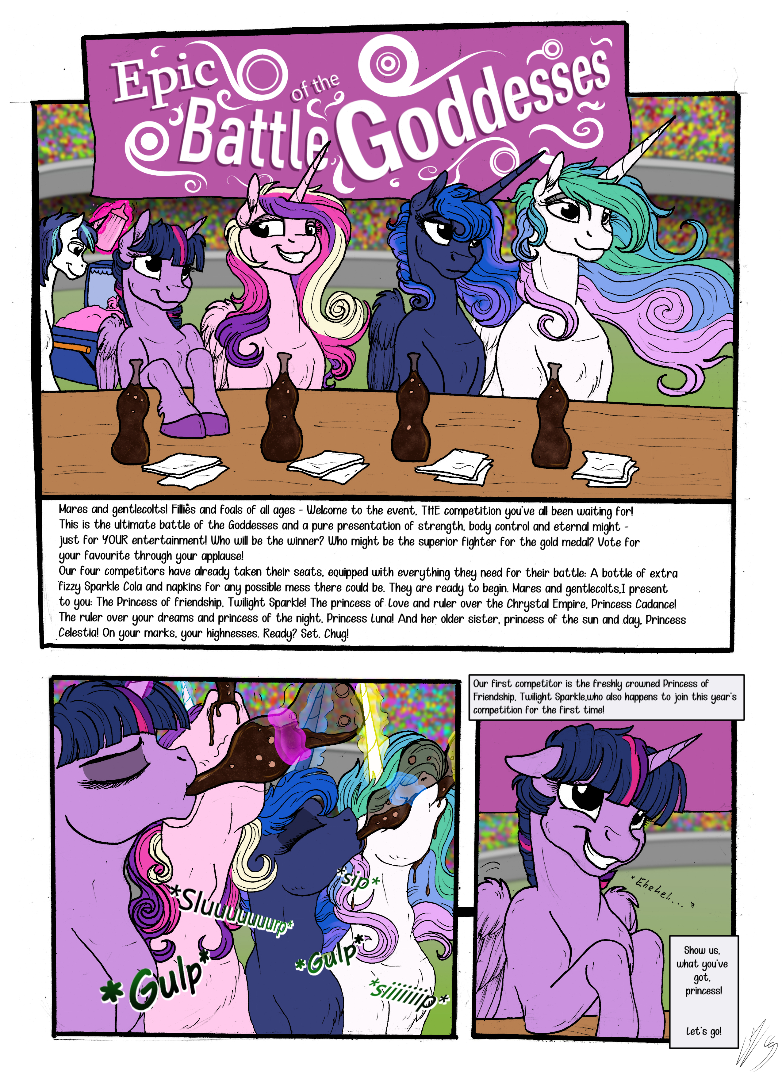 Epic Battle of the Goddesses - 01