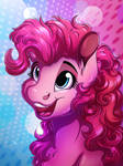 Pinkie's New Portrait by LupiArts