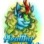 Healthy Light's Badge