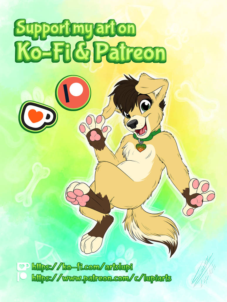 KOFI and PATREON big EDIT small