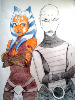 Ahsoka and Ventress