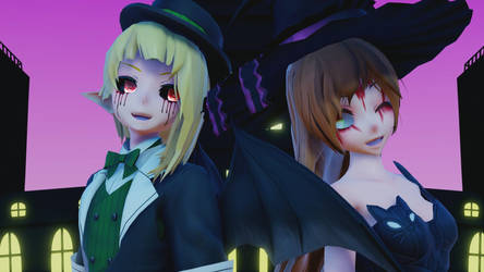 [MMD Creepypasta] Happy Halloween!