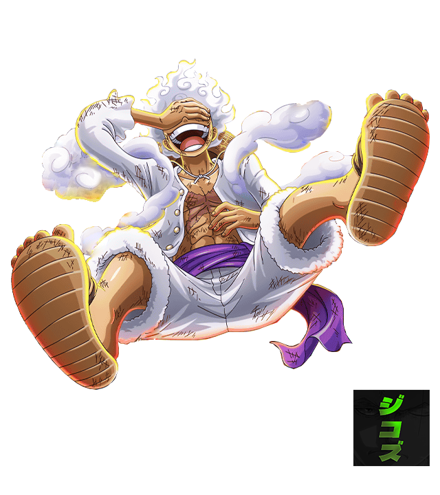 Luffy Gear 5 PNG by xxSOLOLEGIONxx on DeviantArt