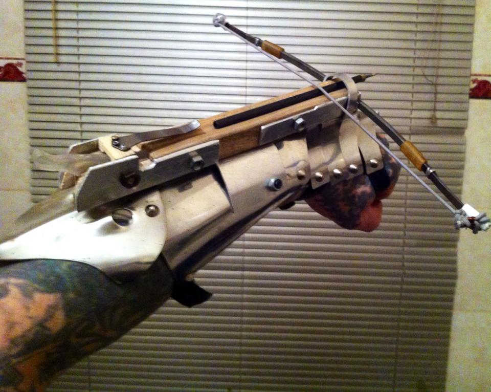 selfmade crossbow