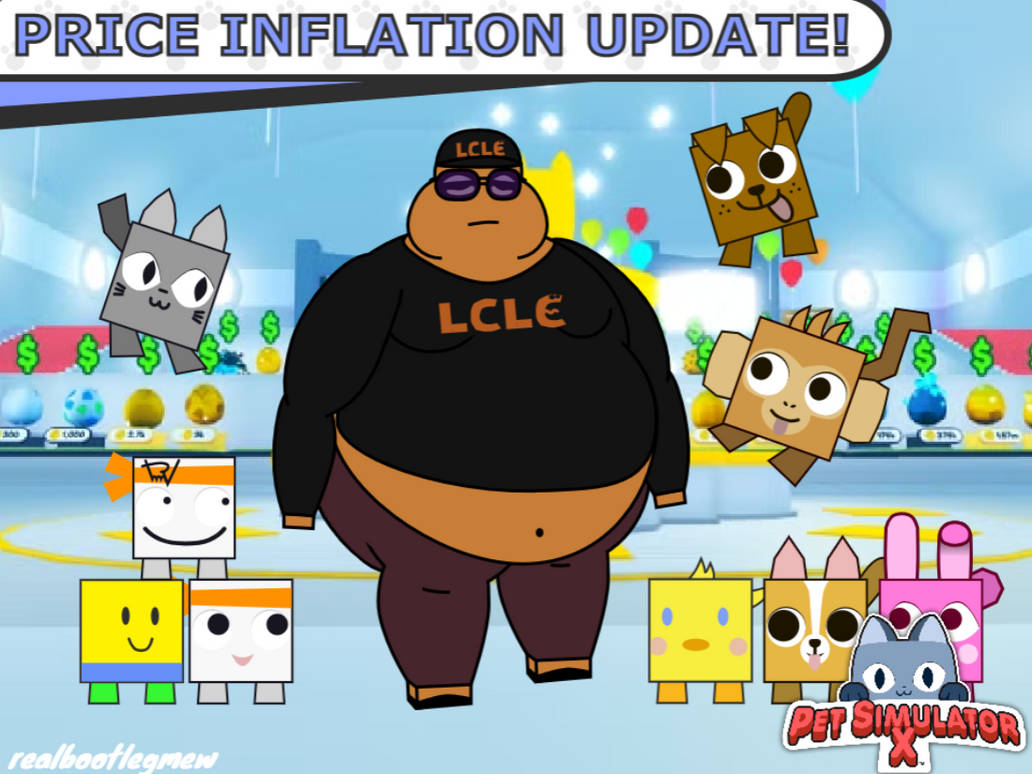 Pet Simulator Inflation Pet Simulator X -- The Price Inflation Update by ViewMasterModelG on ...