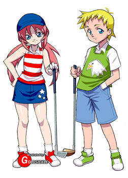 Golf Game Characters