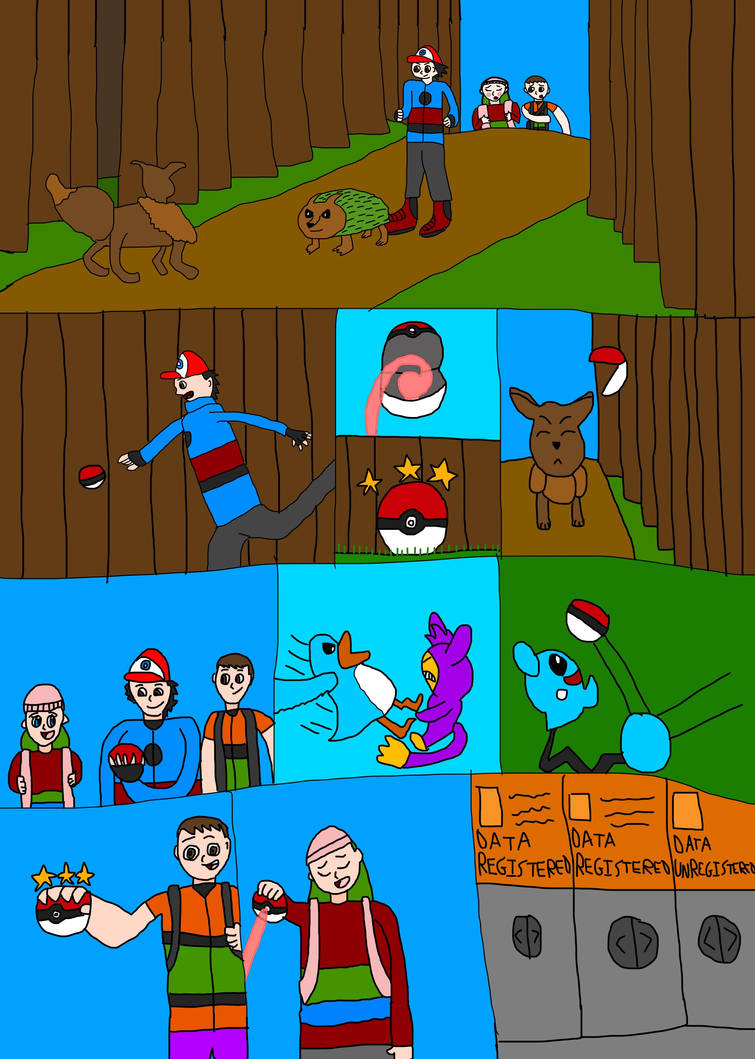 Pokemon Fire and Ice comic strip part 5 remake by EuanM2 on DeviantArt