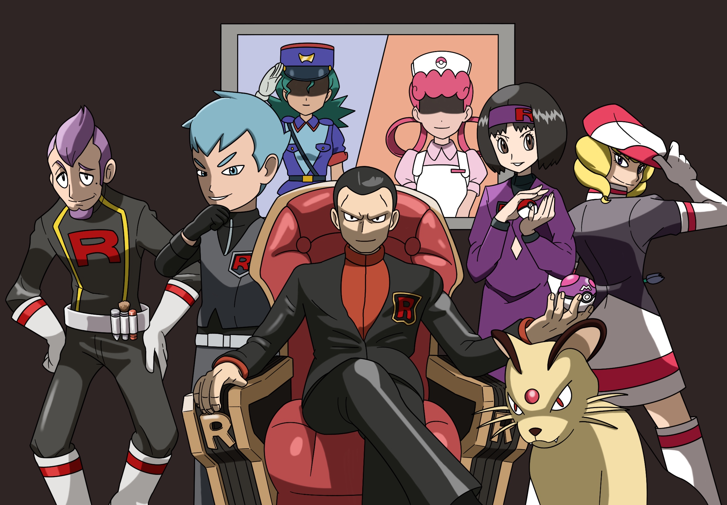 Pokemon AU Team Rocket by ESLMStudios on DeviantArt Pokemon AU Team Rocket by ESLMStudios on DeviantArt