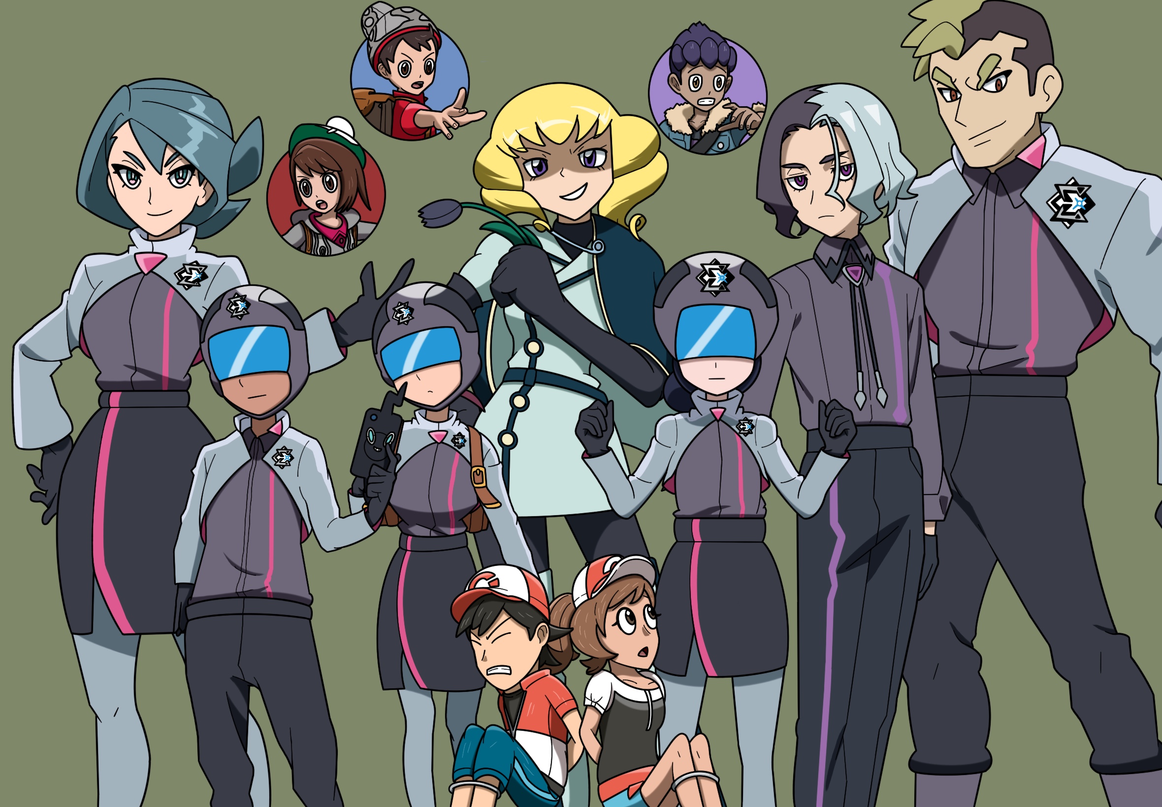 Pokemon AU - The Explorers by ESLM-Studios on DeviantArt