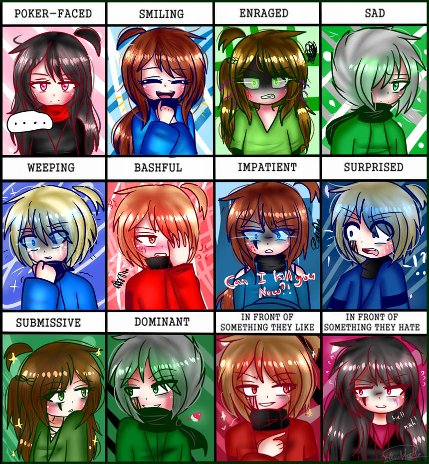 Expression Meme By Blorick16rrg On Deviantart Expression Meme By Blorick16rrg On Deviantart
