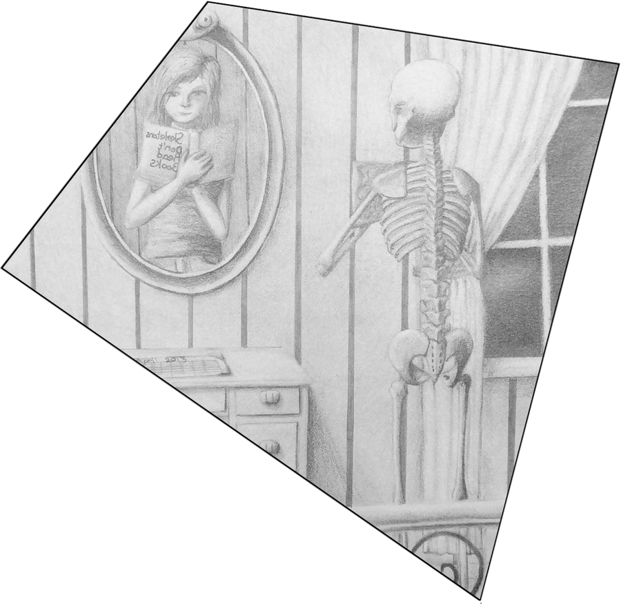 Skeletons don't read books by SolarLunix