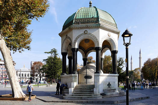 German Fountain at Istanbul