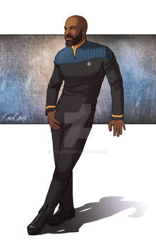 LtCmdr Tim Parker Starfleet Construction Battalion