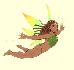 Josara The Fairy... Sky Gliding Over Alkebulon!