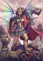Kayla Dragonshammer.. The Conqueror!