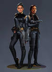 Terran Civil War.. Home Front..Cadets On Patrol! by StalinDC