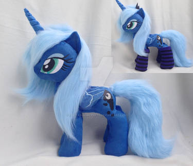 Talking  Luna 20 inch plush in socks