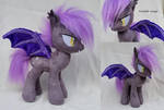 Bat pony Midnight blossom - halloween special - by Epicrainbowcrafts