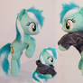 Lyra beanie hovering pose, poseable