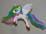 Flying pose princess Celestia by Epicrainbowcrafts