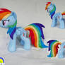 Rainbow Dash medium plush