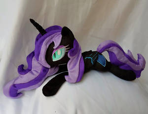 Adult Nyx large beanie plushie by Epicrainbowcrafts