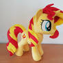 Sunset shimmer small plush comission