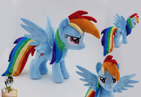 Rainbow Dash new small plush pattern