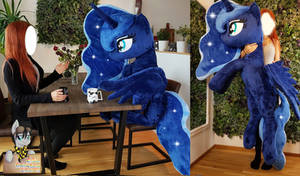 The lifesize has been doubled! 75 inch / 185cm!