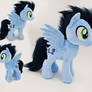 MLP Soarin small plushie w faux fur