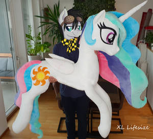 XL Lifesize Princess Celestia 70 inches / 175 cm by Epicrainbowcrafts