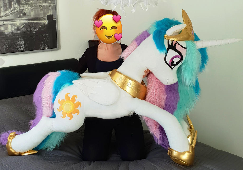 XL Lifesize Princess Celestia 70 inches / 175 cm by Epicrainbowcrafts