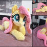 Fluttershy Lifesize 50 inch /130cm custom plushie