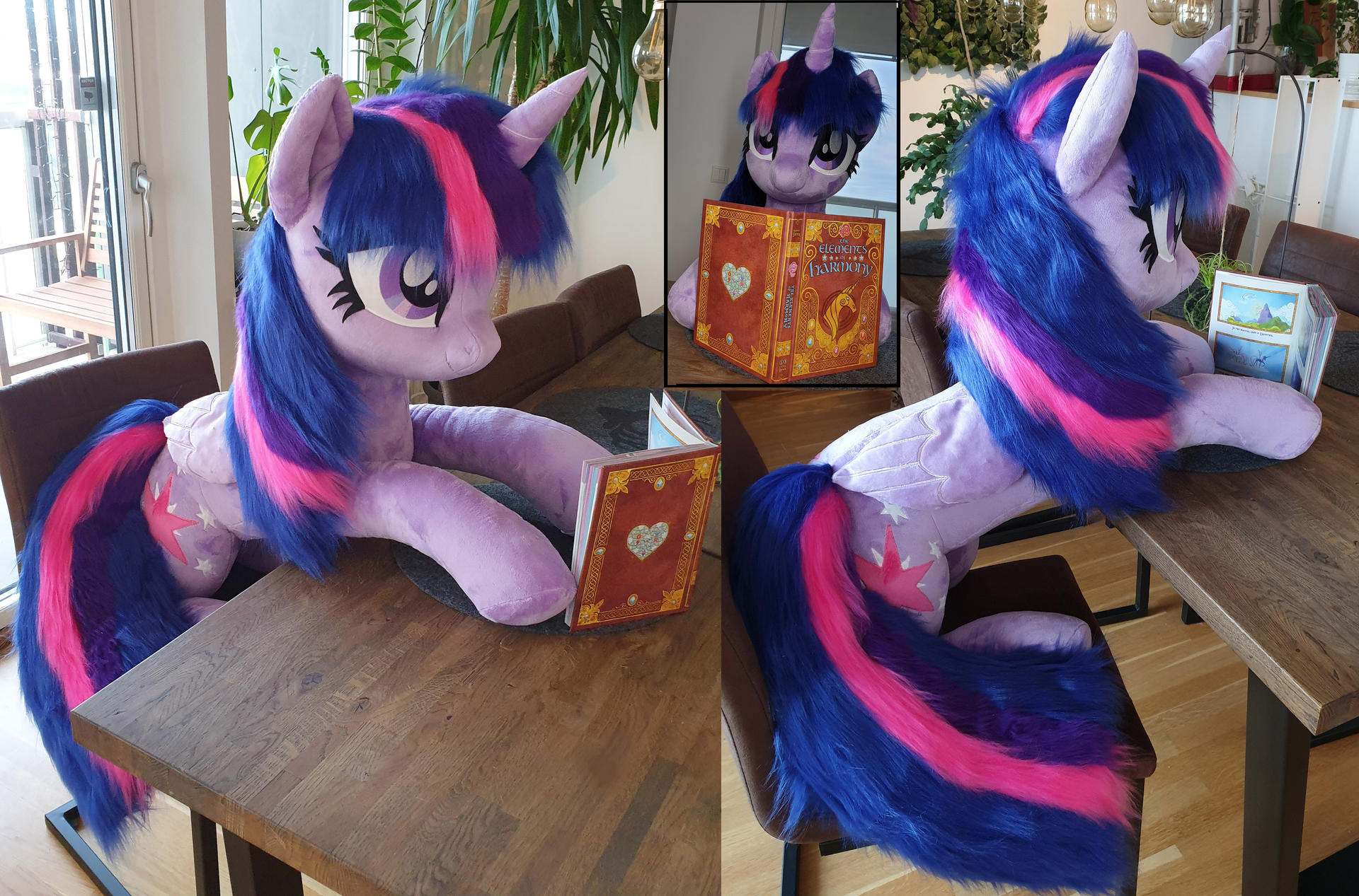Lifesize Twilight Sparkle - Reading her book by Epicrainbowcrafts on ...